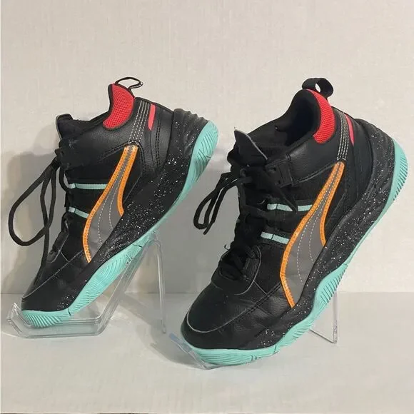 PUMA - Juniors Rebound Future Next Gen Speckle Basketball Shoes, Big Kid size 5 - Picture 5 of 11